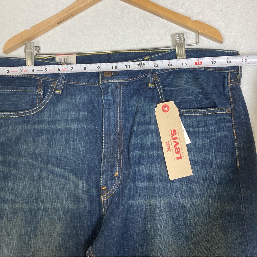 Levi's Strauss & Co Men’s Jeans Demin Regular 505  Straigh Fit Blue W38 L33 - Picture 14 of 14